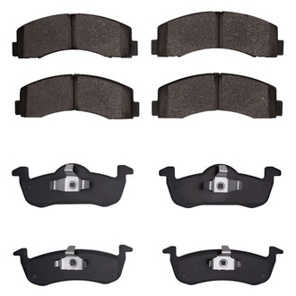 R1 Concepts® - Optimum OEp Front and Rear Brake Pad Set