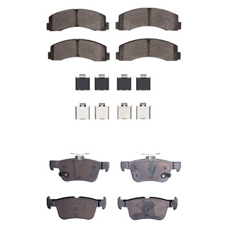 R1 Concepts® - Optimum OEp Front and Rear Brake Pad Set