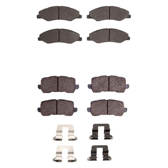 R1 Concepts® - Optimum OEp Front and Rear Brake Pad Set