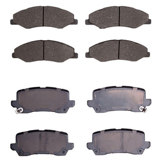 R1 Concepts® - Optimum OEp Front and Rear Brake Pad Set