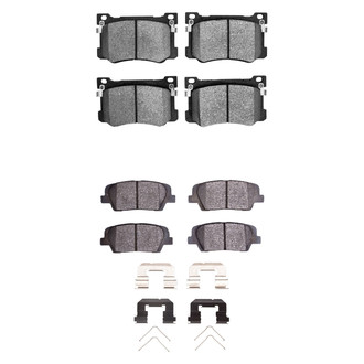 R1 Concepts® - Optimum OEp Front and Rear Brake Pad Set