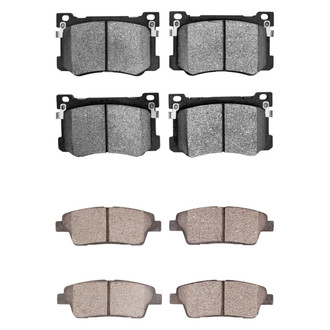R1 Concepts® - Optimum OEp Front and Rear Brake Pad Set