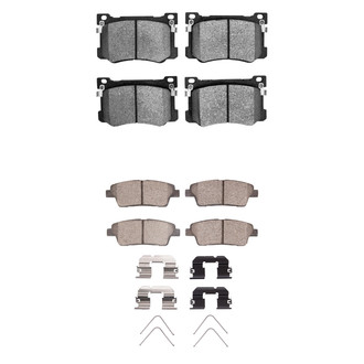R1 Concepts® - Optimum OEp Front and Rear Brake Pad Set