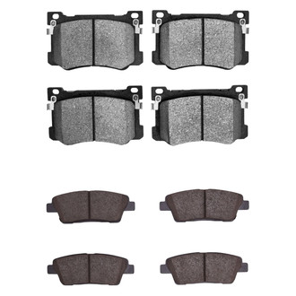 R1 Concepts® - Optimum OEp Front and Rear Brake Pad Set