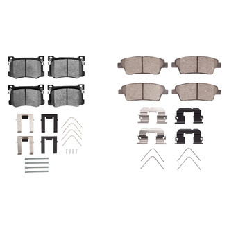 R1 Concepts® - Optimum OEp Front and Rear Brake Pad Set