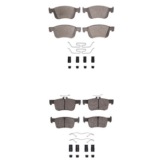 R1 Concepts® - Optimum OEp Front and Rear Brake Pad Set