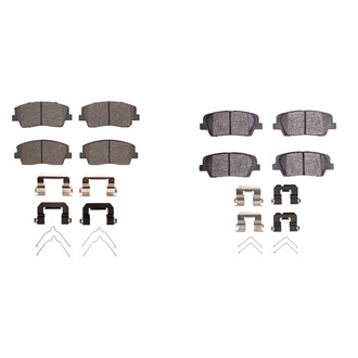 R1 Concepts® - Optimum OEp Front and Rear Brake Pad Set