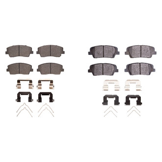 R1 Concepts® - Optimum OEp Front and Rear Brake Pad Set