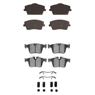 R1 Concepts® - Optimum OEp Front and Rear Brake Pad Set