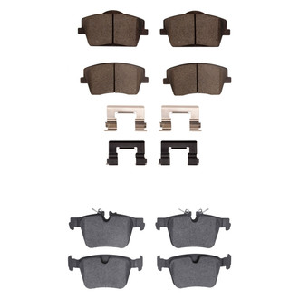 R1 Concepts® - Optimum OEp Front and Rear Brake Pad Set