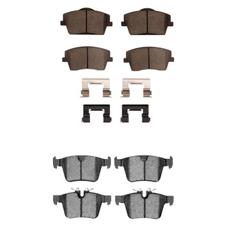 R1 Concepts® - Optimum OEp Front and Rear Brake Pad Set