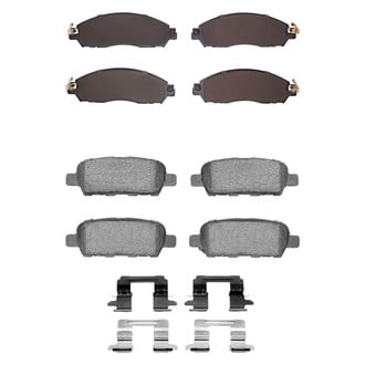 R1 Concepts® - Optimum OEp Front and Rear Brake Pad Set
