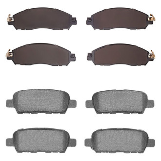 R1 Concepts® - Optimum OEp Front and Rear Brake Pad Set