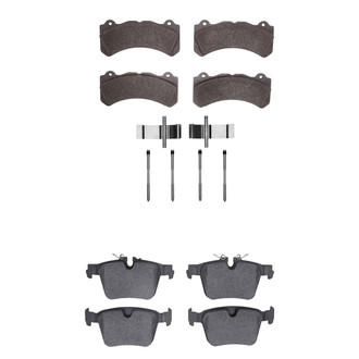 R1 Concepts® - Optimum OEp Front and Rear Brake Pad Set