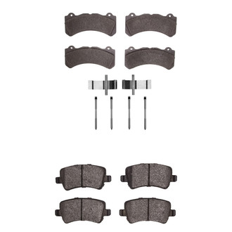 R1 Concepts® - Optimum OEp Front and Rear Brake Pad Set