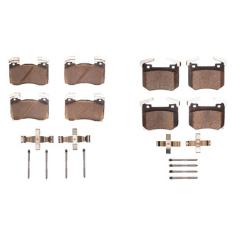 R1 Concepts® - Optimum OEp Front and Rear Brake Pad Set
