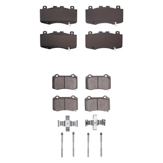 R1 Concepts® - Optimum OEp Front and Rear Brake Pad Set