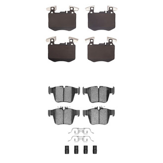 R1 Concepts® - Optimum OEp Front and Rear Brake Pad Set
