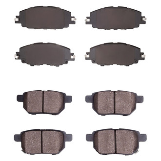R1 Concepts® - Optimum OEp Front and Rear Brake Pad Set