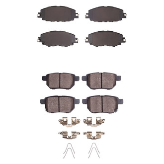 R1 Concepts® - Optimum OEp Front and Rear Brake Pad Set