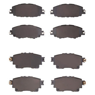 R1 Concepts® - Optimum OEp Front and Rear Brake Pad Set