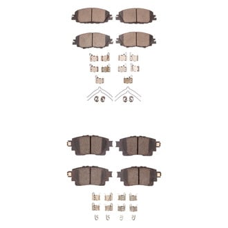 R1 Concepts® - Optimum OEp Front and Rear Brake Pad Set
