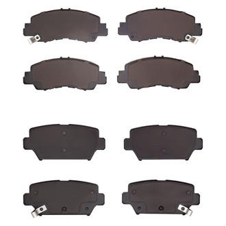 R1 Concepts® - Optimum OEp Front and Rear Brake Pad Set