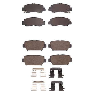 R1 Concepts® - Optimum OEp Front and Rear Brake Pad Set