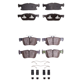 R1 Concepts® - Optimum OEp Front and Rear Brake Pad Set