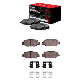 R1 Concepts® - Optimum OEp Front and Rear Brake Pad Set