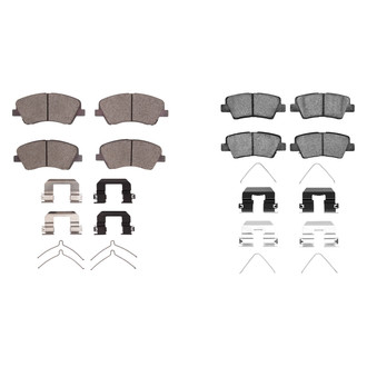 R1 Concepts® - Optimum OEp Front and Rear Brake Pad Set