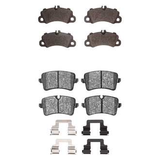R1 Concepts® - Optimum OEp Front and Rear Brake Pad Set