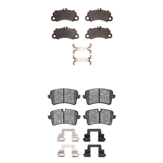 R1 Concepts® - Optimum OEp Front and Rear Brake Pad Set