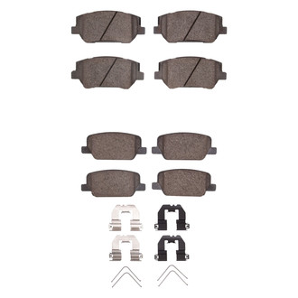 R1 Concepts® - Optimum OEp Front and Rear Brake Pad Set