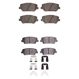 R1 Concepts® - Optimum OEp Front and Rear Brake Pad Set