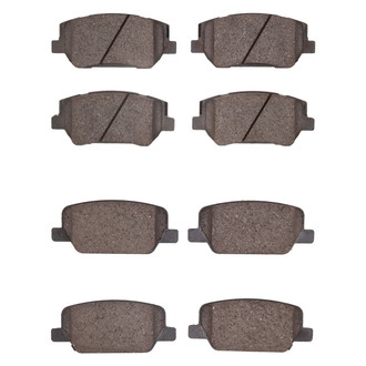 R1 Concepts® - Optimum OEp Front and Rear Brake Pad Set