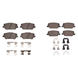 R1 Concepts® - Optimum OEp Front and Rear Brake Pad Set