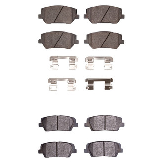 R1 Concepts® - Optimum OEp Front and Rear Brake Pad Set