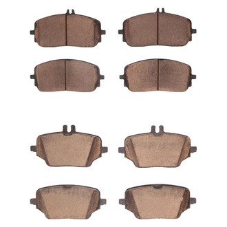 R1 Concepts® - Optimum OEp Front and Rear Brake Pad Set