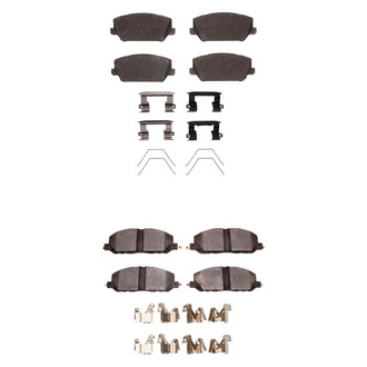 R1 Concepts® - Optimum OEp Front and Rear Brake Pad Set