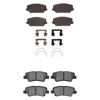 R1 Concepts® - Optimum OEp Front and Rear Brake Pad Set
