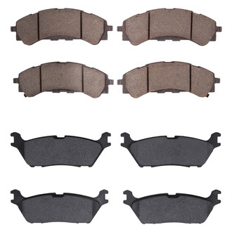 R1 Concepts® - Optimum OEp Front and Rear Brake Pad Set