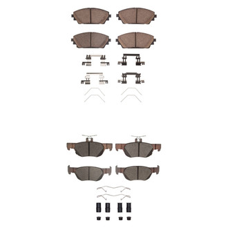 R1 Concepts® - Optimum OEp Front and Rear Brake Pad Set
