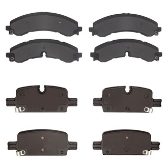 R1 Concepts® - Optimum OEp Front and Rear Brake Pad Set