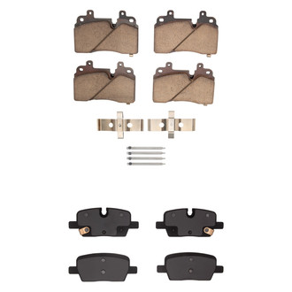 R1 Concepts® - Optimum OEp Front and Rear Brake Pad Set
