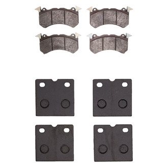 R1 Concepts® - Optimum OEp Front and Rear Brake Pad Set