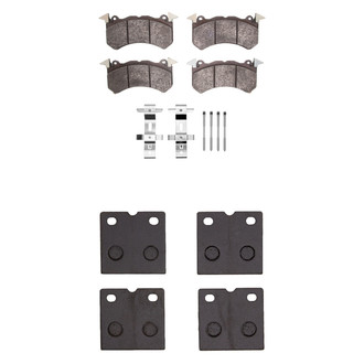 R1 Concepts® - Optimum OEp Front and Rear Brake Pad Set