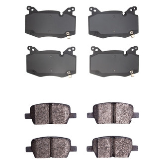 R1 Concepts® - Optimum OEp Front and Rear Brake Pad Set