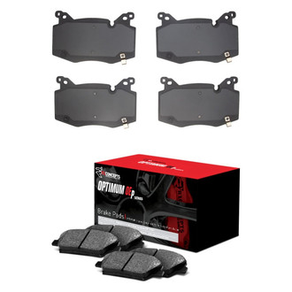 R1 Concepts® - Optimum OEp Front and Rear Brake Pad Set