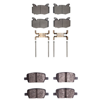 R1 Concepts® - Optimum OEp Front and Rear Brake Pad Set
